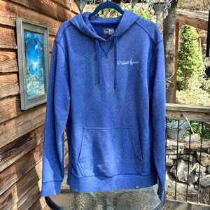 Pickett Fence Blue Pullover Hoodie Sweatshirt